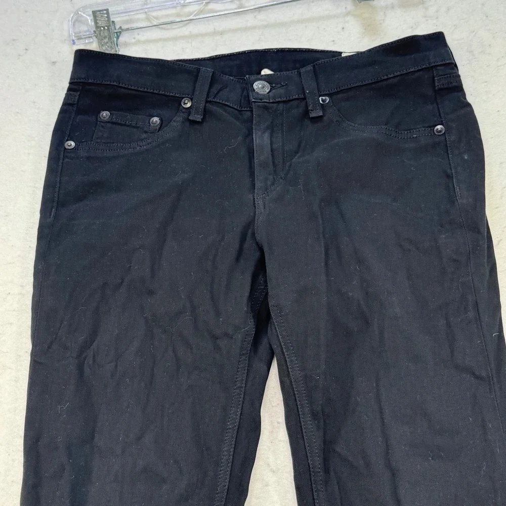 Rag & Bone Skinny Jeans Women 28 Black Plush Raw Hem W1503O163 Minimalist Edgy